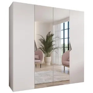 Obrazek Szafa Sandi 2-200 biały/kaszmir