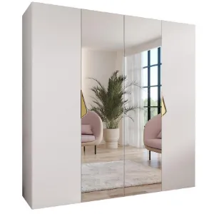 Obrazek Szafa Sandi 2-200 biały/złoty