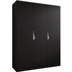 Obrazek Szafa Sandi 1-150 czarny/kaszmir