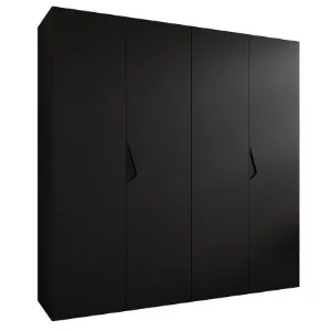 Obrazek Szafa Sandi 1-200 czarny/czarny