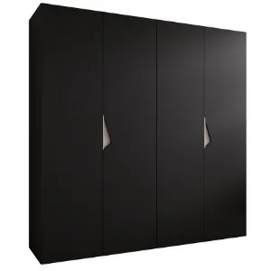 Obrazek Szafa Sandi 1-200 czarny/kaszmir