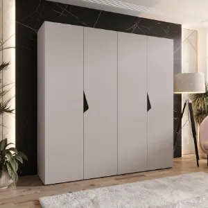 Obrazek Szafa Sandi 1-200 kaszmir/czarny