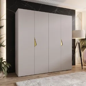 Obrazek Szafa Sandi 1-200 kaszmir/złoty