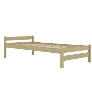 Obrazek Łóżko Aleks 80x200 naturalne, nielakierowane