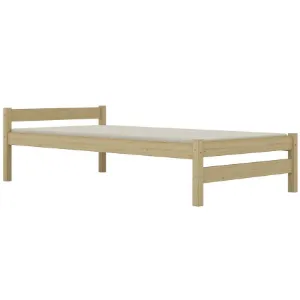 Obrazek Łóżko Aleks 80x200 naturalne, nielakierowane