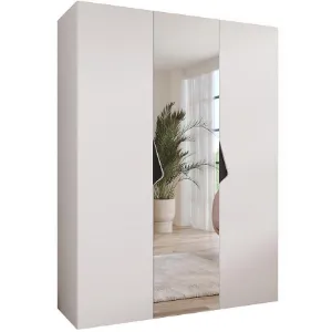 Obrazek Szafa Sandi 2-150 biały/czarny