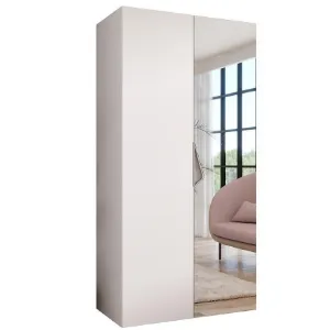 Obrazek Szafa Sandi 2-100 biały/kaszmir