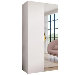 Obrazek Szafa Sandi 2-100 biały/złoty