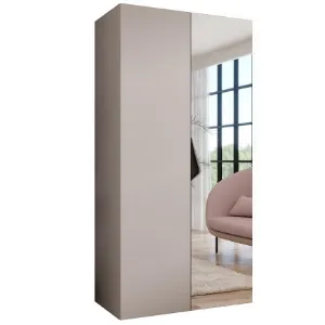 Obrazek Szafa Sandi 2-100 kaszmir/czarny