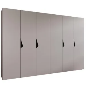 Obrazek Szafa Sandi 1-300 (2x150) kaszmir/czarny