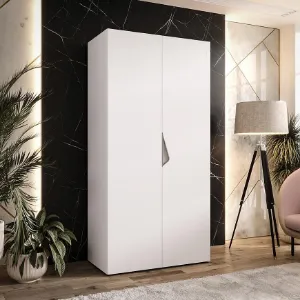 Obrazek Szafa Sandi 1-100 biały/kaszmir