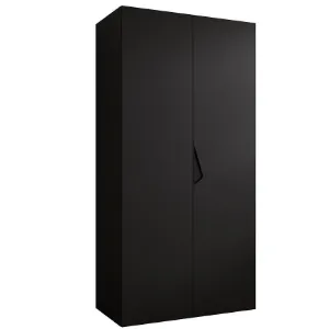 Obrazek Szafa Sandi 1-100 czarny/czarny