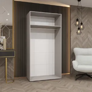 Obrazek Szafa Sandi 1-100 czarny/kaszmir