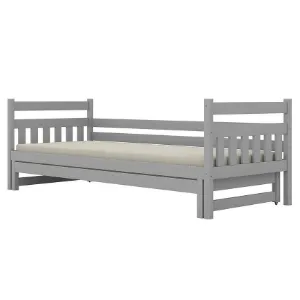 Obrazek Łóżko Dawid dodatkowe spanie 80x200 szary