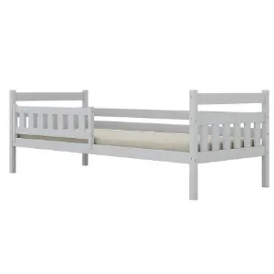 Obrazek Łóżko Dawid standard + barierka 90x200 biały