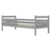 Obrazek Łóżko Dawid standard + barierka 80x200 szary