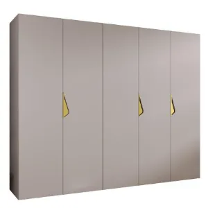 Obrazek Szafa Sandi 1-250 kaszmir/złoty