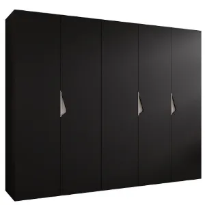 Obrazek Szafa Sandi 1-250 czarny/kaszmir