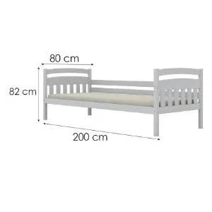 Obrazek Łóżko Tosia standard 80x200 biały