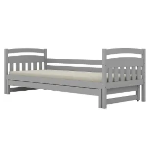 Obrazek Łóżko Tosia dodatkowe spanie 80x200 szary