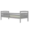 Obrazek Łóżko Tosia standard + barierka 80x200 szary