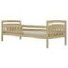 Obrazek Łóżko Tosia standard + barierka 90x200 naturalne, nielakierowane