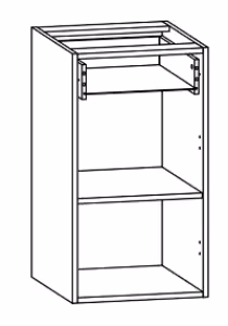 Obrazek Szafka kuchenna Langen d40s1 push grey