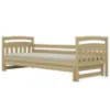 Obrazek Łóżko Tosia dodatkowe spanie 80x160 naturalne, lakierowane