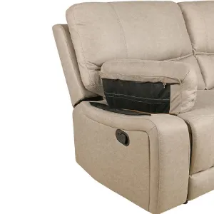 Obrazek Sofa Cassie 3S cappucino z funkcją relax