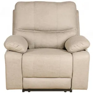 Obrazek Fotel Cassie cappucino z funkcją relax