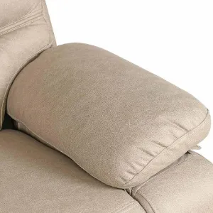 Obrazek Fotel Cassie cappucino z funkcją relax