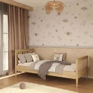 Obrazek Łóżko Ignaś 90x200 naturalne, lakierowane