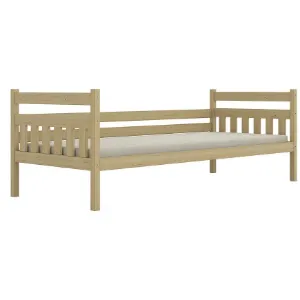Obrazek Łóżko Dawid standard 80x160 naturalne, lakierowane