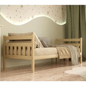 Obrazek Łóżko Dawid standard 80x160 naturalne, lakierowane