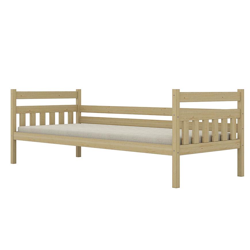 Łóżko Dawid standard 90x180 naturalne, lakierowane