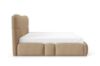 Obrazek Łóżko tapicerowane Ophelio 120x200 jasny beż bez oświetlenia LED