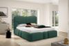Obrazek Łóżko tapicerowane Ophelio 120x200 turkusowy bez oświetlenia LED