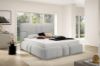 Obrazek Łóżko tapicerowane Ophelio 120x200 popielaty bez oświetlenia LED