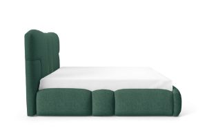 Obrazek Łóżko tapicerowane Ophelio 140x200 turkusowy bez oświetlenia LED