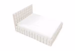 Obrazek Łóżko tapicerowane Dopio 140x200  kremowy