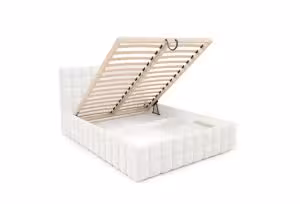 Obrazek Łóżko tapicerowane Dopio 140x200  biały