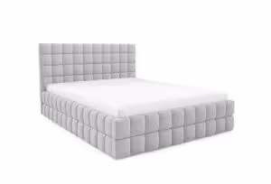 Obrazek Łóżko tapicerowane Dopio 140x200  popielaty