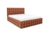 Obrazek Łóżko tapicerowane Dopio 140x200 pomarańczowy