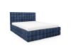 Obrazek Łóżko tapicerowane Dopio 160x200 granatowy