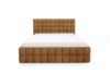 Obrazek Łóżko tapicerowane Dopio 160x200 rudy