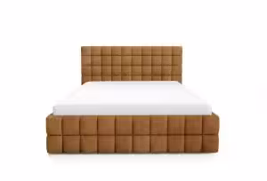Obrazek Łóżko tapicerowane Dopio 160x200 rudy