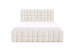 Obrazek Łóżko tapicerowane Dopio 160x200  kremowy