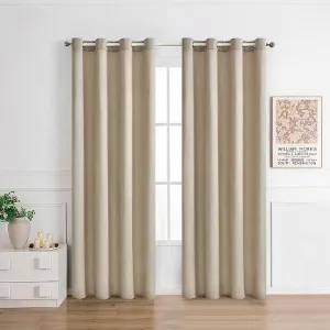 Obrazek Zasłona na przelotkach NORI 008/165GSM 140x250 beżowy