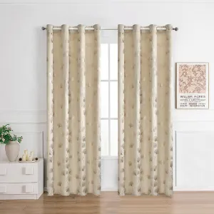 Obrazek Zasłona na przelotkach GINKO RQ-015/210GSM 140x250 beżowy