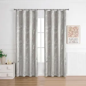 Obrazek Zasłona na taśmie VELVI 2504-7/210GSM 140x250 szary